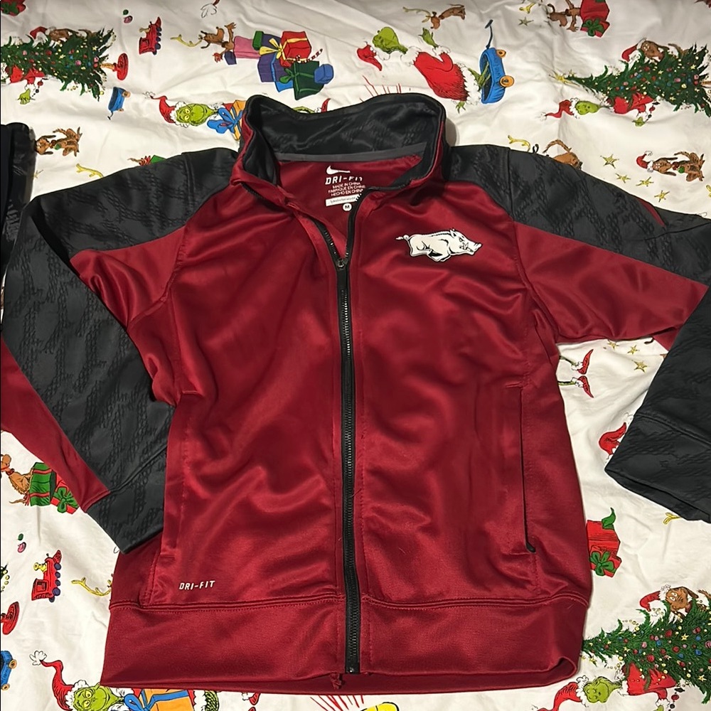 Nike Kids' drifit Razorbacks Jacket